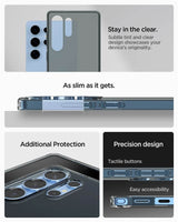 Силиконов Калъф за Samsung S25 Ultra, Spigen Liquid Space Crystal Case, Черен (10)