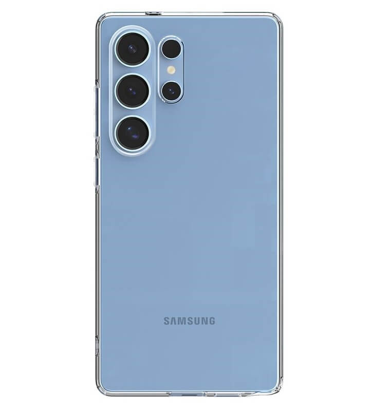 Силиконов Калъф за Samsung S25 Ultra, Spigen Liquid Crystal Case, Прозрачен (2)