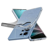 Блестящ Калъф за Samsung S25 Ultra, Spigen Liquid Crystal Glitter Quartz Case, Прозрачен (6)