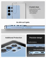 Силиконов Калъф за Samsung S25 Ultra, Spigen Liquid Crystal Case, Прозрачен (9)