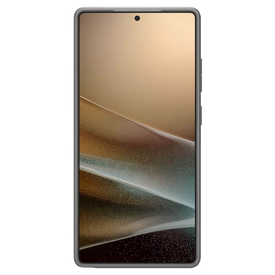 Противоударен Силиконов Калъф за Samsung S25 Ultra, Spigen Liquid Air Case, Сив (4)