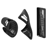 Противоударен Силиконов Калъф за Samsung S25 Ultra, Spigen Liquid Air Case, Черен (8)