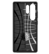 Противоударен Силиконов Калъф за Samsung S25 Ultra, Spigen Liquid Air Case, Черен (3)