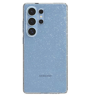 Блестящ Калъф за Samsung S25 Ultra, Spigen Liquid Crystal Glitter Quartz Case, Прозрачен