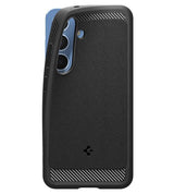 Magsafe Противоударен Калъф за Samsung S25 Plus, Spigen Rugged Armor Case, Черен (3)