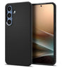 Противоударен Силиконов Калъф за Samsung S25 Plus, Spigen Liquid Air Case, Черен