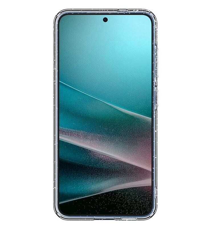 Блестящ Калъф за Samsung S25, Spigen Liquid Crystal Glitter Quartz Case, Прозрачен (2)