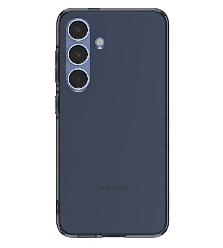 Силиконов Калъф за Samsung S25, Spigen Liquid Space Crystal Case, Черен