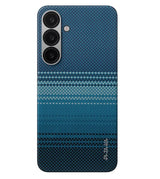 Magsafe Калъф за Samsung S25, Pitaka Edge Moonrise Case, Син