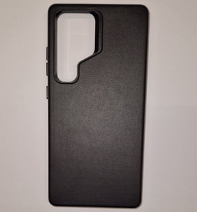 Magsafe Кожен Калъф за Samsung S25 Ultra, GKK Leather Case, Черен