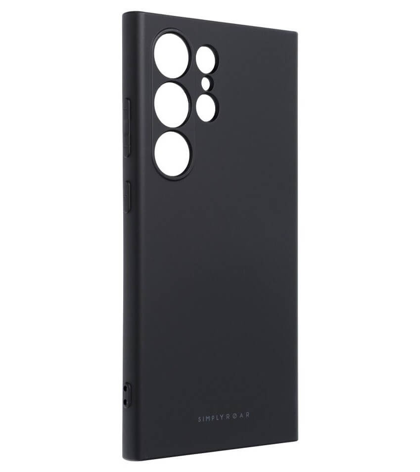 Силиконов Калъф за Samsung S25 Ultra, Roar Space Case, Черен