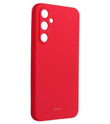 Тънък Силиконов Калъф за Samsung A56, Roar Color Case, Червен