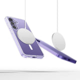 Magsafe Калъф за Samsung S25, Tech-Protect Clear Mag Cover Case, Прозрачен (2)