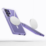 Magsafe Калъф за Samsung S25 Ultra, Tech-Protect Clear Mag Cover Case, Прозрачен (2)