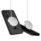Magsafe Калъф за Samsung S25 Plus, Tech-Protect MagMat Case, Черен (2)