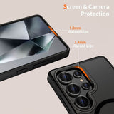 Magsafe Калъф за Samsung S25 Ultra, Tech-Protect MagMat Case, Черен (3)