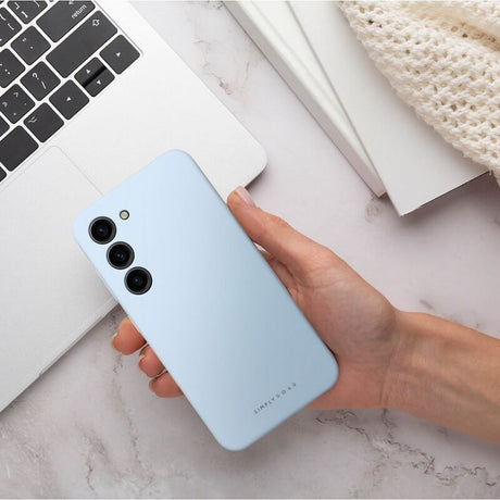 Силиконов Калъф за Samsung A56, Roar Cloud-Skin Case, Син (4)