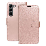Кожен Калъф за Samsung A56, Forcell Mezzo Book Case, Розов