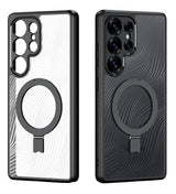 Magsafe Тънък Калъф за Samsung S25 Ultra, Dux Ducis Aimo Magsafe Case, Черен (2)