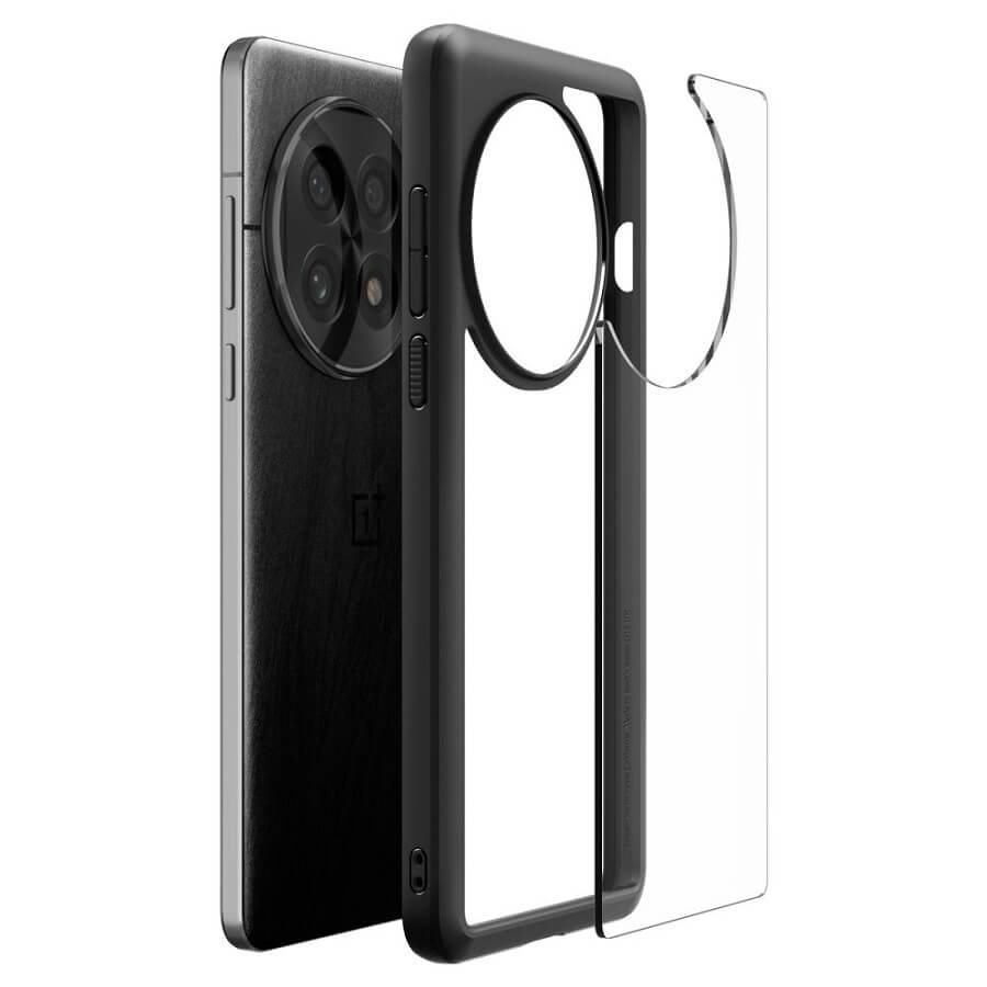 Противоударен Хибриден Калъф за Oneplus 13, Spigen Ultra Hybrid Case, Черен (9)