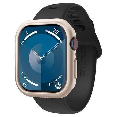 Калъф за Apple Watch 11/ 10 42mm, Spigen Thin Fit Case, Бежов (4)