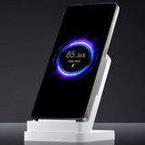 Безжично Зарядно Xiaomi Wireless Charging Stand 50W, Бял (2)