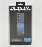 Magsafe Калъф за Samsung S25, Pitaka Edge Moonrise Case, Син (6)