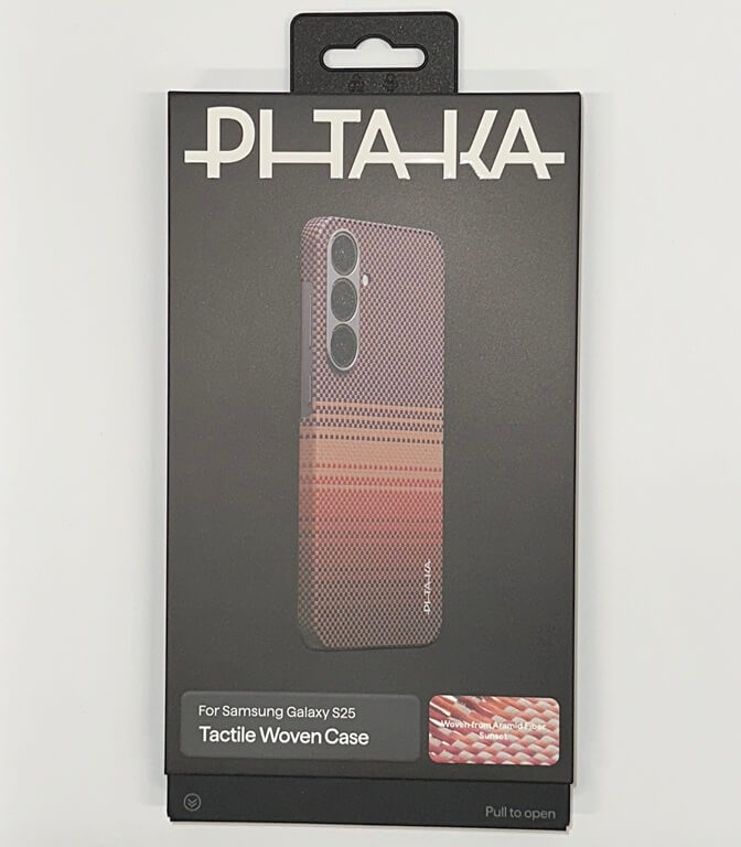 Magsafe Калъф за Samsung S25, Pitaka Edge Case Sunset, Кафяв (6)