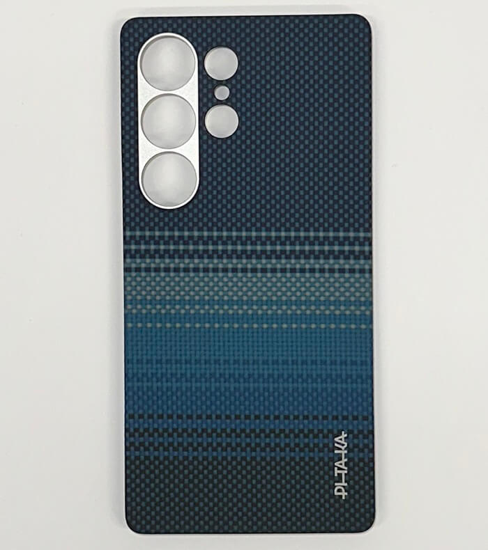 Magsafe Калъф за Samsung S25 Ultra, Pitaka Edge Case Moonrise, Син (5)