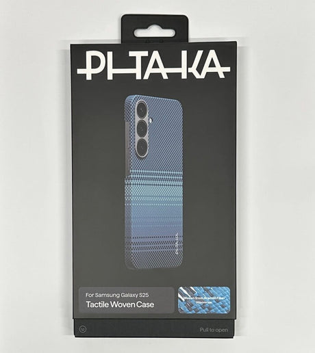 Magsafe Калъф за Samsung S25 Plus, Pitaka Edge Moonrise Case, Син (6)