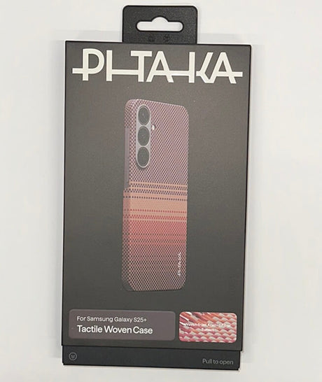 Magsafe Калъф за Samsung S25 Plus, Pitaka Edge Case Sunset, Кафяв (6)