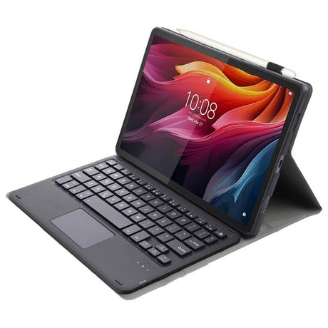 Калъф с Клавиатура за Lenovo Tab K11 Plus 11.5", Bluetooth Keyboard Case, Черен (2)
