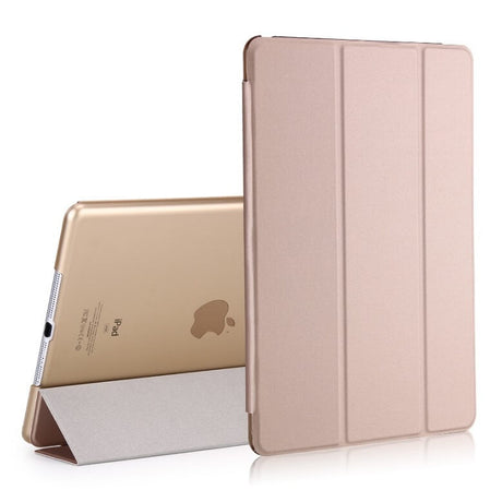 Защитен Калъф за iPad Air/ 6/ 5 9.7", Trifold Leather Case, Златист