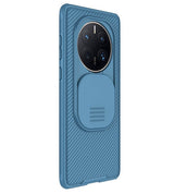Калъф с Плъзгач за Камера за Huawei Mate 50 Pro, Nillkin CamShield Case, Син (3)