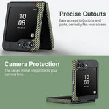 Magsafe Калъф за Samsung Z Flip 5, Pitaka MagEZ 3 Overture Case, Черен (8)