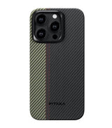Magsafe Калъф за iPhone 15 Pro, Pitaka MagEZ 4 Overture Case, Черен
