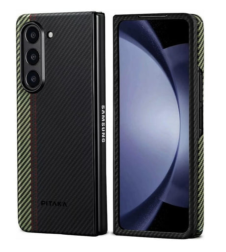Тънък Калъф за Samsung Z Fold 5, Pitaka Overture Air Case, Черен