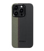 Magsafe Калъф за iPhone 15 Pro Max, Pitaka MagEZ 4 Overture Case, Черен