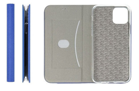 Луксозен Калъф за Xiaomi Redmi Note 14 Pro 5G/ Plus, Sensitive Book Case, Син (4)
