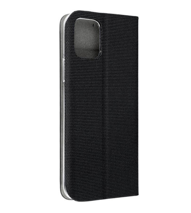 Луксозен Калъф за Xiaomi Redmi Note 14 5G, Sensitive Book Case, Черен (2)