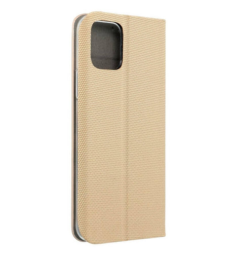 Луксозен Калъф за Xiaomi Redmi Note 14 5G, Sensitive Book Case, Златист (2)