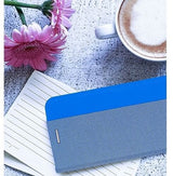Луксозен Калъф за Xiaomi Redmi Note 14 5G, Sensitive Book Case, Син (3)