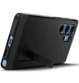 Magsafe Противоударен Калъф за Samsung S25 Ultra, Spigen Tough Armor Case, Черен (2)
