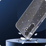 Блестящ Калъф за Samsung S25 Ultra, Tech-Protect FlexAir Glitter Case, Прозрачен (2)