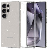 Блестящ Калъф за Samsung S25 Ultra, Tech-Protect FlexAir Glitter Case, Прозрачен