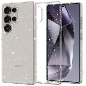 Блестящ Калъф за Samsung S25 Ultra, Tech-Protect FlexAir Glitter Case, Прозрачен