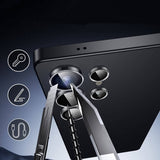 Протектор за Камерата на Samsung S25 Ultra, ESR Armorite Camera Ring Glass, Прозрачен (5)