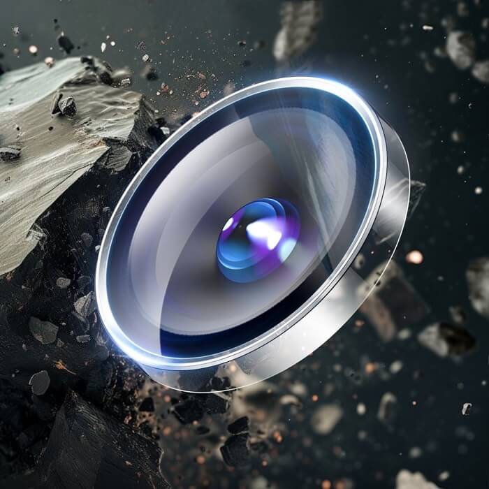 Протектор за Камерата на Samsung S25 Ultra, ESR Armorite Camera Ring Glass, Прозрачен (2)