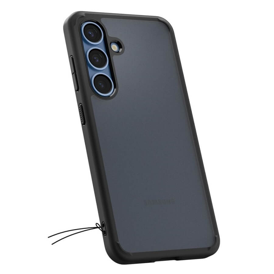 Противоударен Хибриден Калъф за Samsung S25 Plus, Spigen Ultra Hybrid Case, Черен (7)