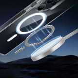 Magsafe Калъф за Samsung S25 Ultra, ESR Classic Hybrid Magnetic Case, Прозрачен (3)
